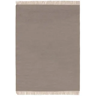 Kunstloft Wollteppich Liv Hellgrau 80x150 cm , Grau , Textil , Beton Optik , Rechteckig , 80x1 cm , Gots , pflegeleicht , Teppiche und Böden, Teppiche, Schafwollteppiche