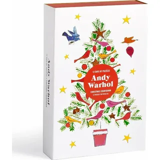 GALISON Puzzle Adventskalender Andy Warhol: 12 Tage bis Weihnachten 12x80 Teile