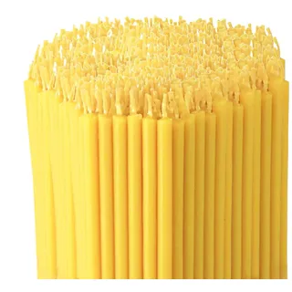 NKlaus - Altarkerzen Ritualkerzen m. Wachszusatz rußfrei - Lange 14cm - 1945g (ca. 600 St.) 36269