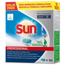 Sun Pro Formula All-in-One Vaatwas, 4x102tabletten, 408st/doos