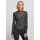 Turtleneck Top Aop Grau/Schwarz L