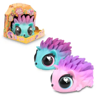 FAMOSA Jiggly Pets – My Spike Pet – Spiky The Hedgehog, interaktiver Igel, weicher Gummi, singend, geht, rollt und läuft mit Musik, Spielzeug für Jungen und Mädchen ab 4 Jahren, (JGG02000)