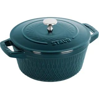 Staub Cocotte Twister 24 cm rund