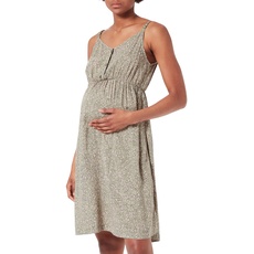 ESPRIT Maternity Damen Woven Nursing Sleeveless Dress Kleid, Real Olive - 307, 36 EU