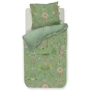 Pip Studio Bamboleo Bettwäsche Green 135x200cm (1 Set)