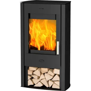 Fireplace Tuvalu Kaminofen Stahl Schwarz 6 kW