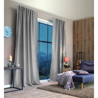 HOMEbasics Home Basics -Eskimo- THERMOVORHANG 085960-0911 145 X 135