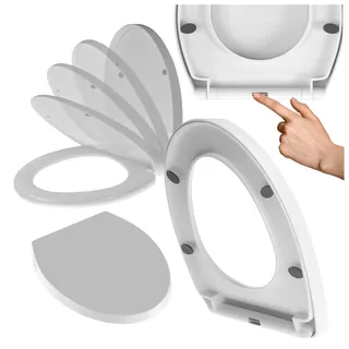 Granitan - WC-Sitz - Toilettensitz - Absenkautomatik - Bad Zubehör