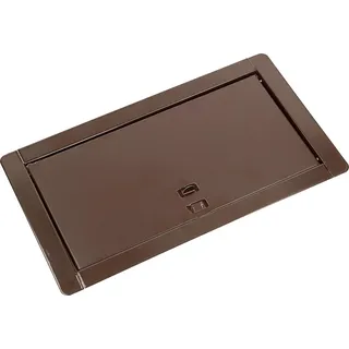 KOTARBAU® Kamintür 13x26cm Braun Revisionsklappe Revisionstür Wartungstür Reinigungsklappe Wartungsöffnung Revitür