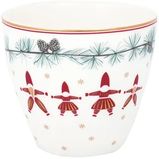GreenGate Latte Cup Juana White