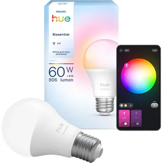 Philips Hue Essential White and Color Ambiance E27