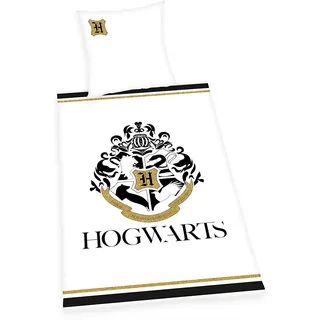 Herding Harry Potter Hogwarts Wendemotiv Weiß 135 x 200 cm + 80 x 80 cm