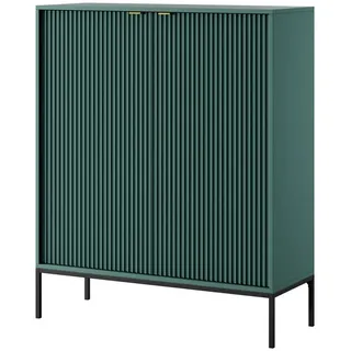 masseno Highboard Stellare 104 x 125 x 39 cm Hellgrün