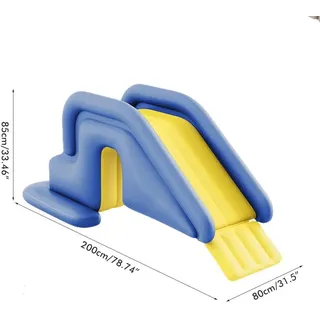 Aufblasbare Wasserrutsche, aufblasbare Rutsche, kletternde Wasserrutsche