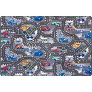 HANSE HOME »Spielteppich Kinder« rechteckig 6,5 mm Höhe Kurzflor, Kinderzimmer, Teppich, Auto, Straßen, Schlafzimmer,