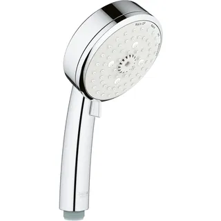 Grohe Tempesta Cosmopolitan 100 Handbrause 4 Strahlarten, chrom Mit Wassersparfunktion