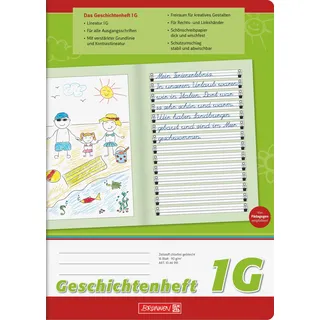 Brunnen Geschichtenheft 1G DIN A4 16 Blatt