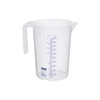 hünersdorff Messbecher transparent