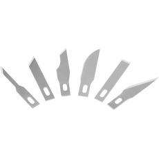 Westcott E-73001 00 Ersatzklingen für Skalpell Set 6 Verschiedene Messer
