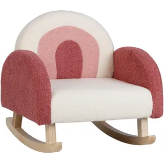 Costway Kindersofa 51cm Rot , Textil , 51x51x49 cm , Babymöbel & Kindermöbel, Kinderzimmer & Jugendzimmer