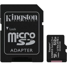 Bild Canvas Select Plus microSD UHS-I A1 V10 + SD-Adapter 512 GB