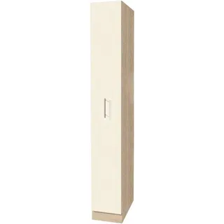 WIHO KÜCHEN Apothekerschrank Kiel 30 x 57 x 200 cm Beige