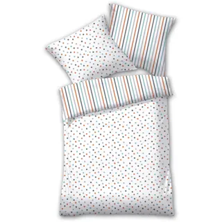 Dyckhoff 4014 Bunt Koralle/Mint 155 x 220 cm + 2 x 80 x 80 cm
