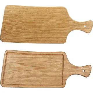 CHURCHILL Alchemy Buffet Holzbrett rechteckig, mit Griff, Länge: 480 mm