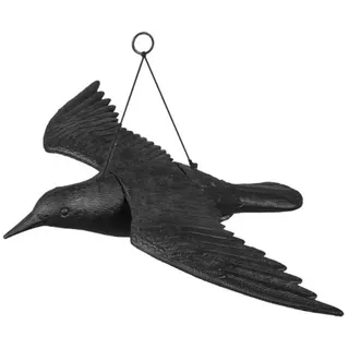 Bradas Vogelschreck Vogelabwehr Rabe 61/44/13cm Bradas CTRL-BR102