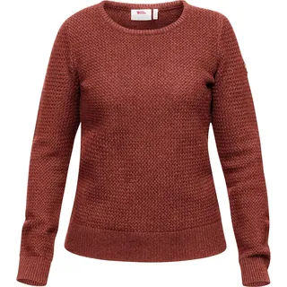 Fjallraven Damen Sweatshirt Övik Structure Sweater W, Terracotta Pink, M, 89775