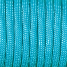 Efco Paracord Seil Mischgewebe, Polyester, Türkis, 2 mm x 4 m