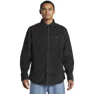 QUIKSILVER Cordhemd Grau XS