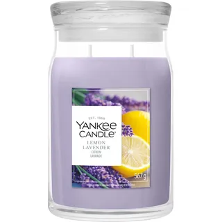 Yankee Candle Lemon Lavender Duftkerze 567 g lila