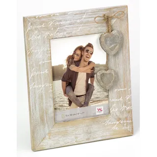 walther design Le Coeur Holz braun 13x18 cm 3er Set