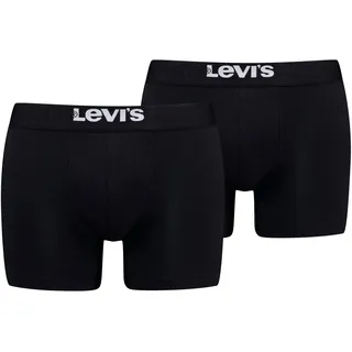 Levi's Levi ́s Boxershorts Solid Basic BOXER BRIEF Organic, Logobund schwarz | Gr.: XL