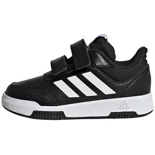 adidas Tensaur Hook and Loop Schwarz/Weiß 22