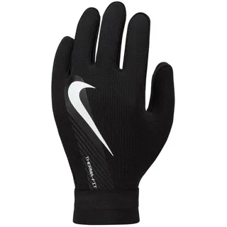 Nike Enfant Gants Academy Therma-Fit, Schwarz/Schwarz/Weiß, DQ6066-010, S