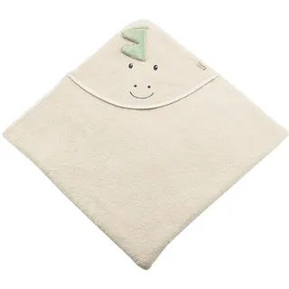 Sterntaler Kapuzenhandtuch Kapuzenbadetuch 100x100 cm Dino Rexi", beige