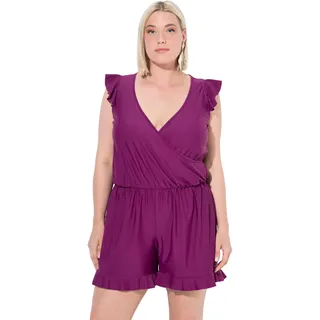 Ulla Popken Damen große Größen Übergrößen Plus Size Badekleid, Melody, Uni