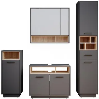 Vicco Beatrice 4-tlg. Anthrazit