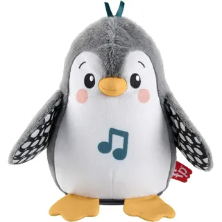 Fisher-Price Flatter & Wackel Pinguin 14,30 cm Grau