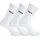 F9630 Socken Uni Weiß 43-46