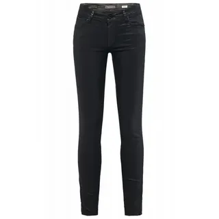 SALSA JEANS Jeans Push Up Wonder, Caprihose, Gecoated 120200.0000 W25 L30 - Schwarz
