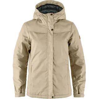 Fjällräven Damen Stina Padded Jacke (Größe XL, beige)
