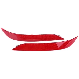 VIFERR Auto Heckstoßstange Reflektor Professioneller Linker und Rechter Stoßstange Reflektor Kompatibel mit 5er E60 2003-2007 63146915039 63146915040