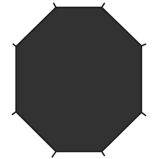 Fjällräven View 2 Footprint/Black