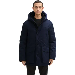 TOM TAILOR Herren 1041321 Arctic Winterpaka mit abnehmbarer Kapuze