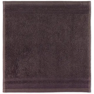 möve Wellbeing Perlstruktur Seiftuch 30 x 30 cm aus 85% Bio-Baumwolle/15% Leinen, Lavender