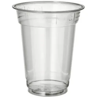Papstar Hurricane Plastikbecher 0,3 l Transparent 50 St.