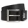 Herrengürtel Leder schwarz 90 cm